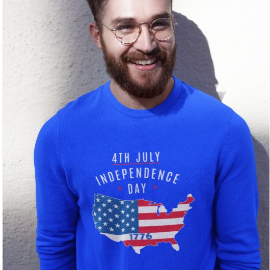 4e JULI - Onafhankelijkheidsdag ontwerp Trui