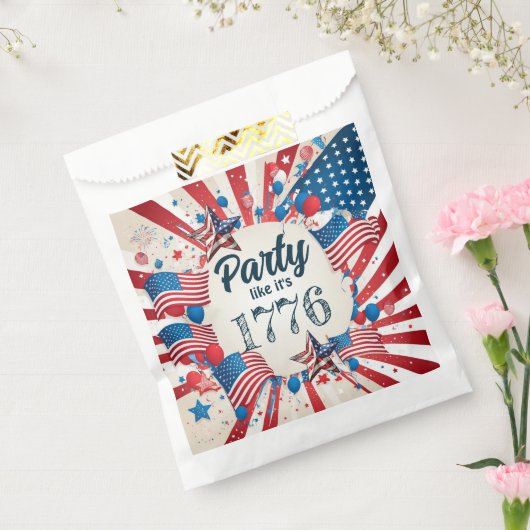 4e juli Partij Bedankzakje (Gezegeld)