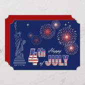 4e juli Partij | Feitelijk ontwerp Kaart (Voorkant / Achterkant)