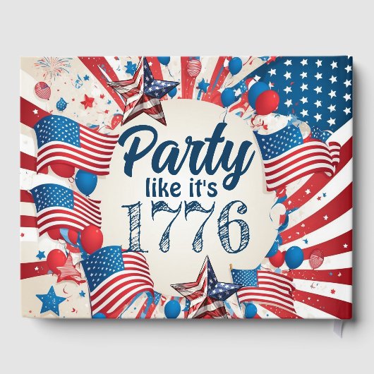 4e juli Partij Gastenboek (Achterkant)