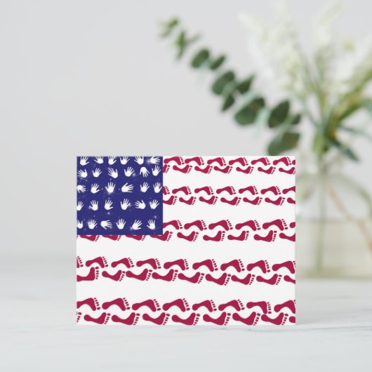 4e juli Partij Kaart (Staand voorkant)