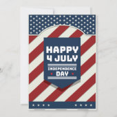 4e juli Partij Kaart (Achterkant)