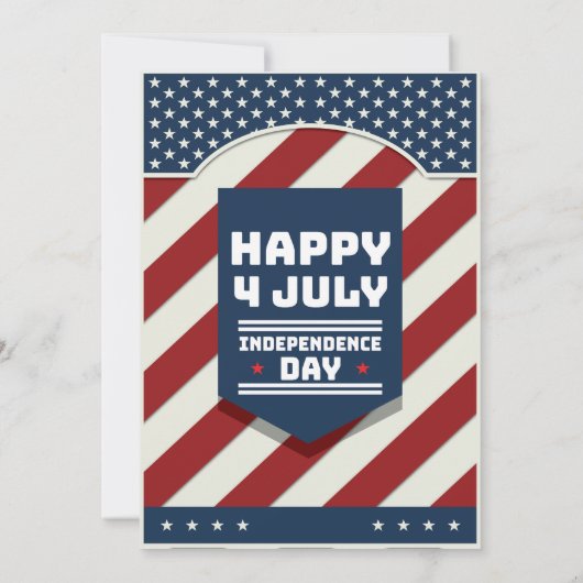 4e juli Partij Kaart (Achterkant)