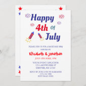 4e juli Partij Kaart (Voorkant / Achterkant)