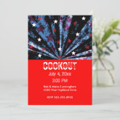 4e juli Partij Kaart (Staand voorkant)