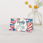 4e juli Partij Plaatskaartje (Voorkant)