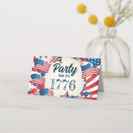 4e juli Partij Plaatskaartje