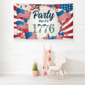 4e juli Partij Spandoek (Insitu)