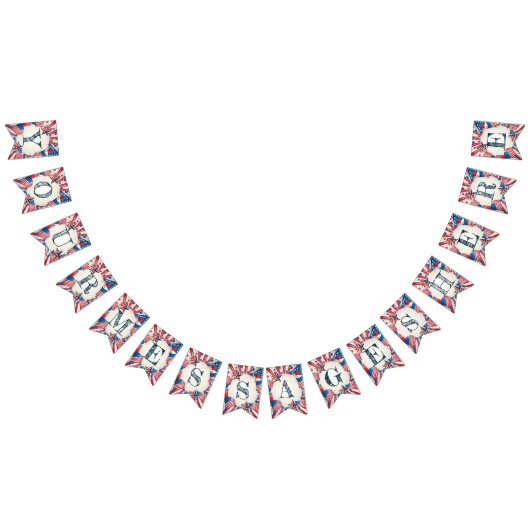 4e juli Partij Vlaggetjes (Alle)