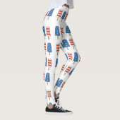 4e juli Popsicles 4e juli Onafhankelijkheidsdag Leggings (Rechts)