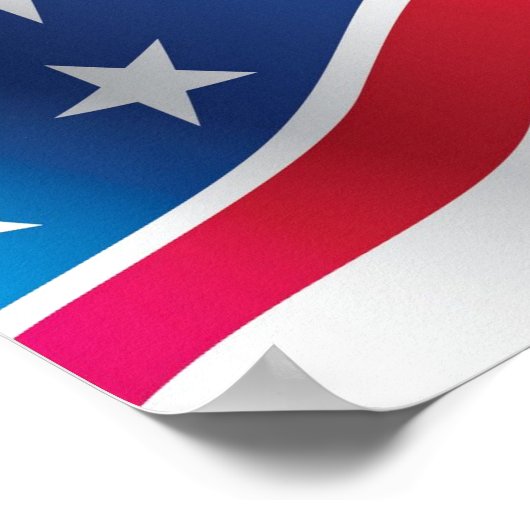 4e juli Poster Onafhankelijkheidsdag (Hoek)