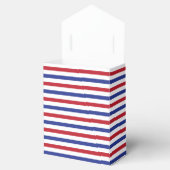4e juli Striped Favor Box Bedankdoosjes (Geopend)