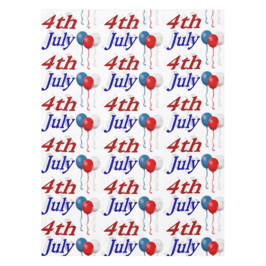 4e juli tafelkleed (Voorkant)