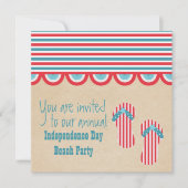 4e juli Uitnodiging (Voorkant)