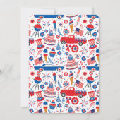 4e juli Uitnodiging BBQ (Achterkant)