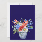 4e juli Uitnodiging BBQ Party (Achterkant)