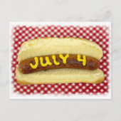 4e juli uitnodiging briefkaart (Voorkant)