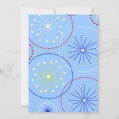 4e juli Uitnodiging vuurwerkpartij (Achterkant)