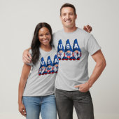 4e juli Verenigde Staten Gnomen T-Shirt (Unisex)