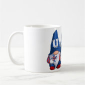 4e juli Verenigde Staten Gnomen T-Shirt Koffiemok (Links)