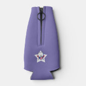 4e juli Verenigde Staten Westie Flesjeskoeler (Achterkant)