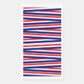 4e juli voor patriottisch papier gasthanddoek servet (Voorkant)