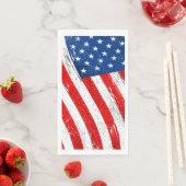 4e juli voor patriottisch papier gasthanddoek servet (Insitu)