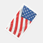 4e juli voor patriottisch papier gasthanddoek servet (Hoek)