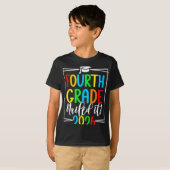 4e klas 2026 Vierde klas afstuderen _1  T-shirt (Voorkant volledig)