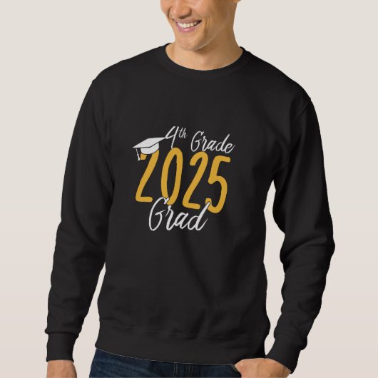 4e klas afstudeerder 2025 Vierde klas Graduation P Trui (Voorkant)