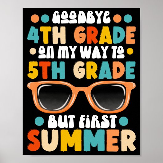 4e klas Afstuderen tot 5e klas maar eerste zomer Poster (Voorkant)