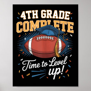 4e klas Compleet tijd om voetbal te verbeteren Laa Poster