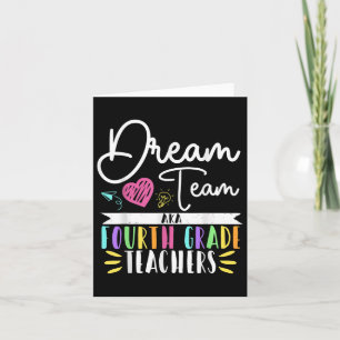 4e klas Dream-team aka vierde klas leraar terug Kaart