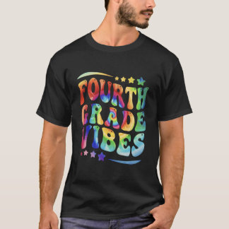 4e klas eerste dag terug naar school stropdas verf t-shirt