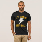 4e klas Laatste Bolt Oversized T-shirt (Voorkant volledig)