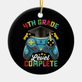 4e klas niveau Complete Afstuderen Gaming Gamer Keramisch Ornament (Voorkant)