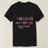 4e klas squad t-shirt (Design voorkant)