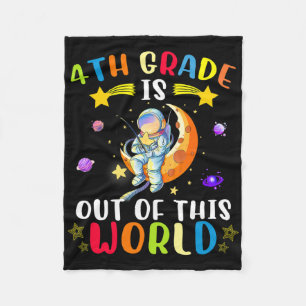 4e leerjaar is buiten dit wereld astronaut terug n fleece deken