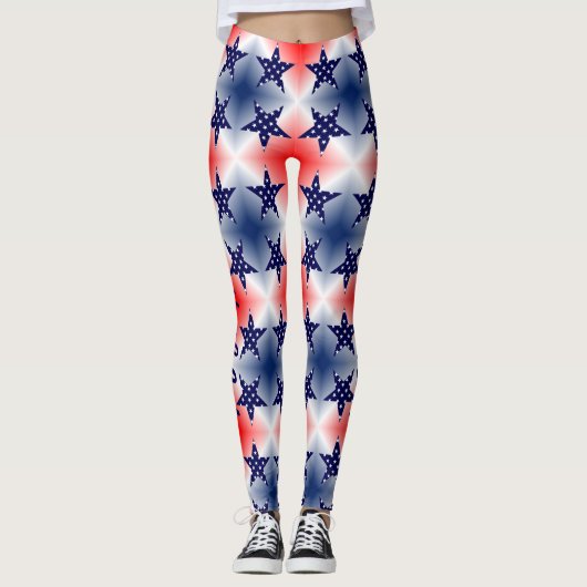 4e LEGGINGS - Aangepaste ster voor joggingpants (Voorkant)