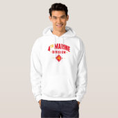 4e Marine Divisie "Vechten Vierde" Hoodie (Voorkant volledig)