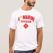 4e Marine Divisie "Vechten Vierde" T-shirt (Voorkant)