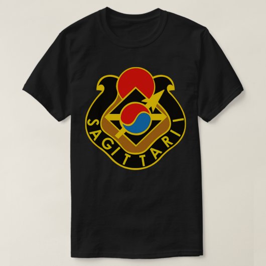 4e Missile Command DUI wo Txt X T-shirt (Design voorkant)