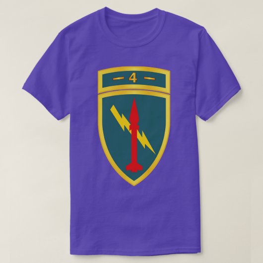 4e Missile Command SSI wo TXT X T-shirt (Design voorkant)