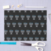 4e nacht Hanukkah Glitter Tissue Paper Tissuepapier (Craft)