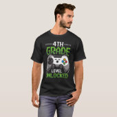 4e niveau van de rang open terug naar school video t-shirt (Voorkant volledig)