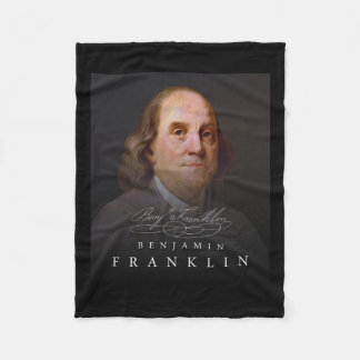 4e Oprichtende Vader Ben Benjamin Franklin T-shirt Fleece Deken