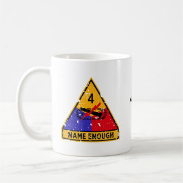 4e pantserdivisie "Name Enough" Koffiemok