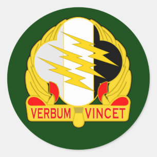 4e Psychologische Operaties Groep - Airborne DUI Ronde Sticker