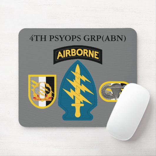 4e PSYOPS-GROEP (ABN)  Muismat (Met muis)