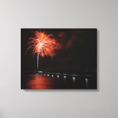4e ringen sinaasappel canvas afdruk (Voorkant)